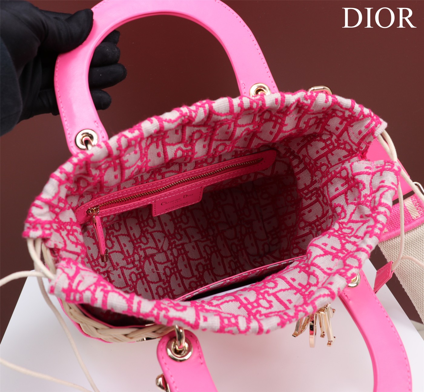 D*or medium lady d-lite bag