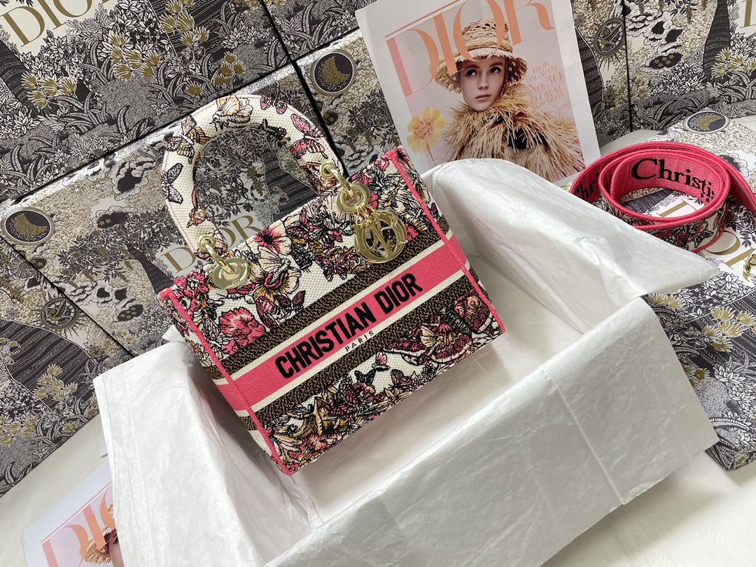 D*or medium lady d-lite bag