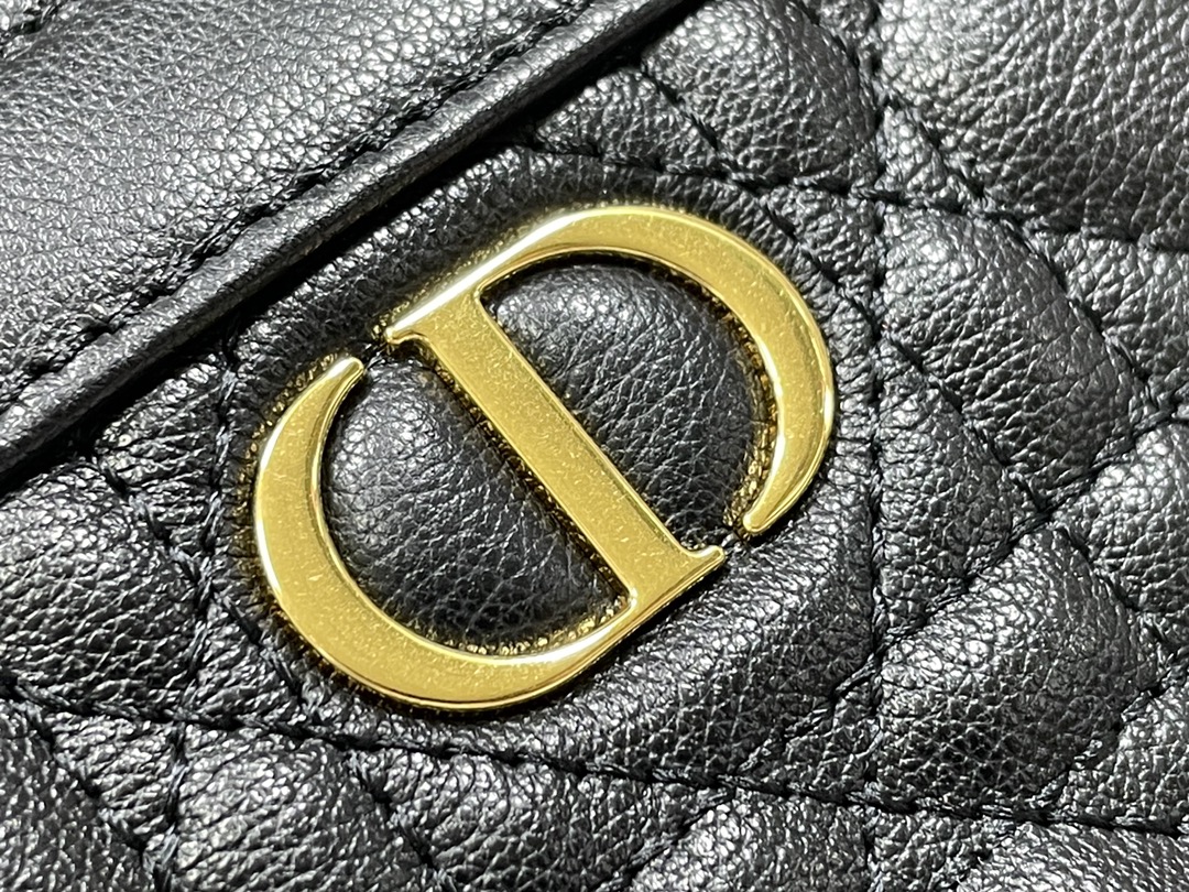 D*or caro zipped pouch with chain