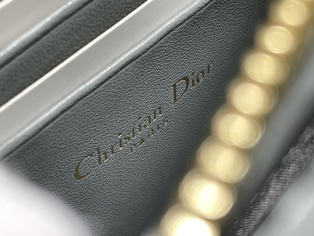D*or caro zipped pouch with chain