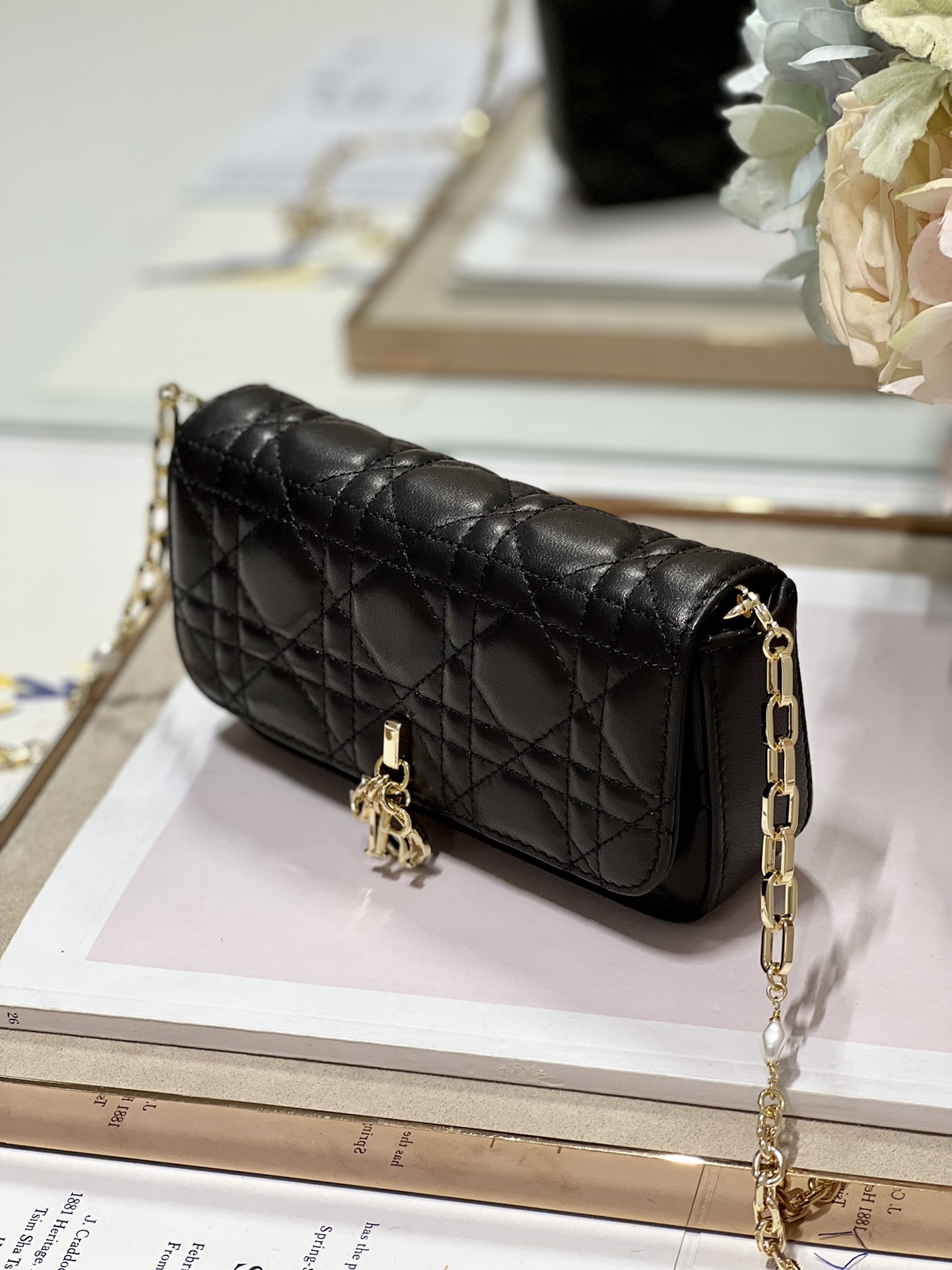 lady D*or phone pouch