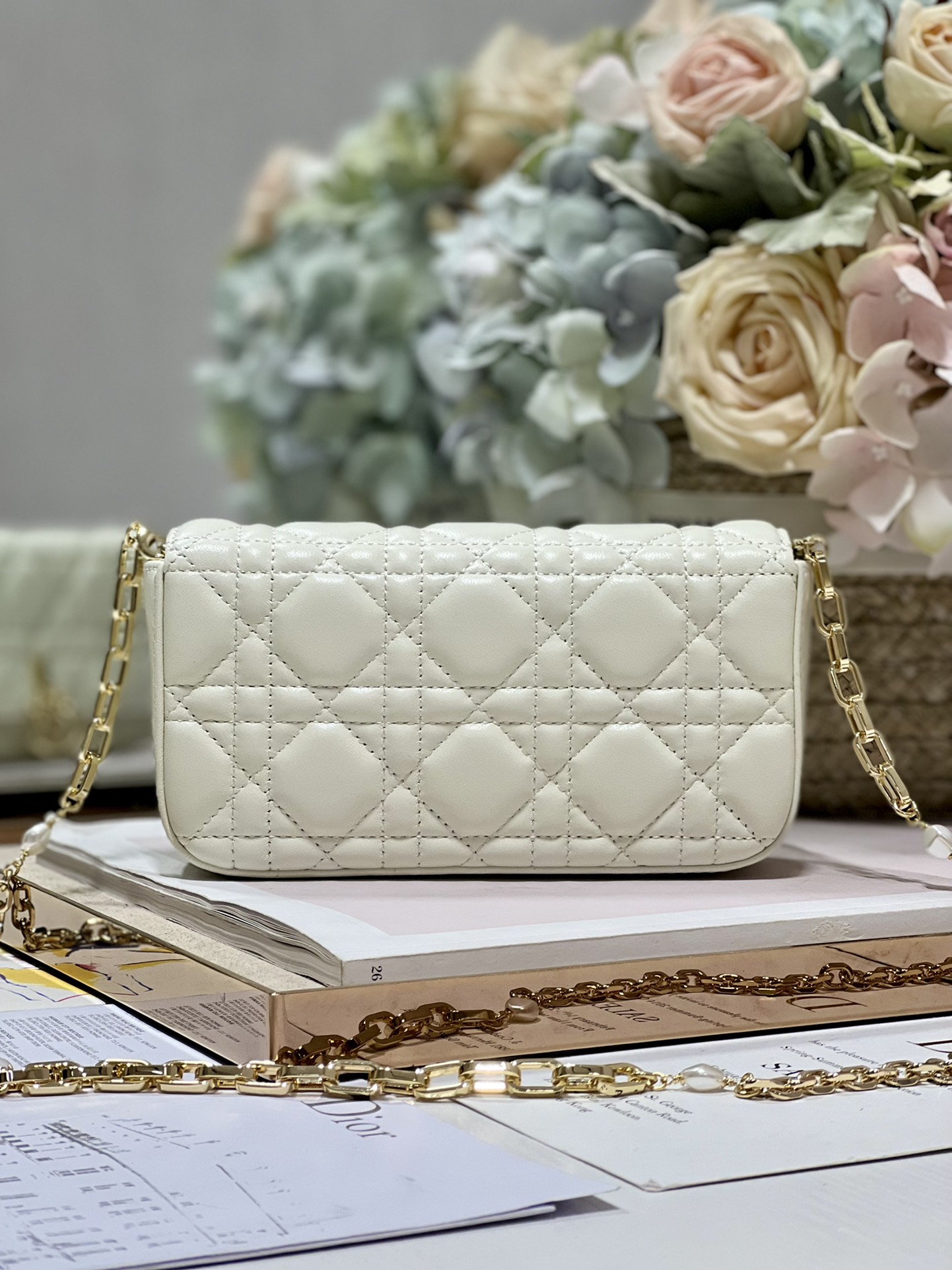 lady D*or phone pouch