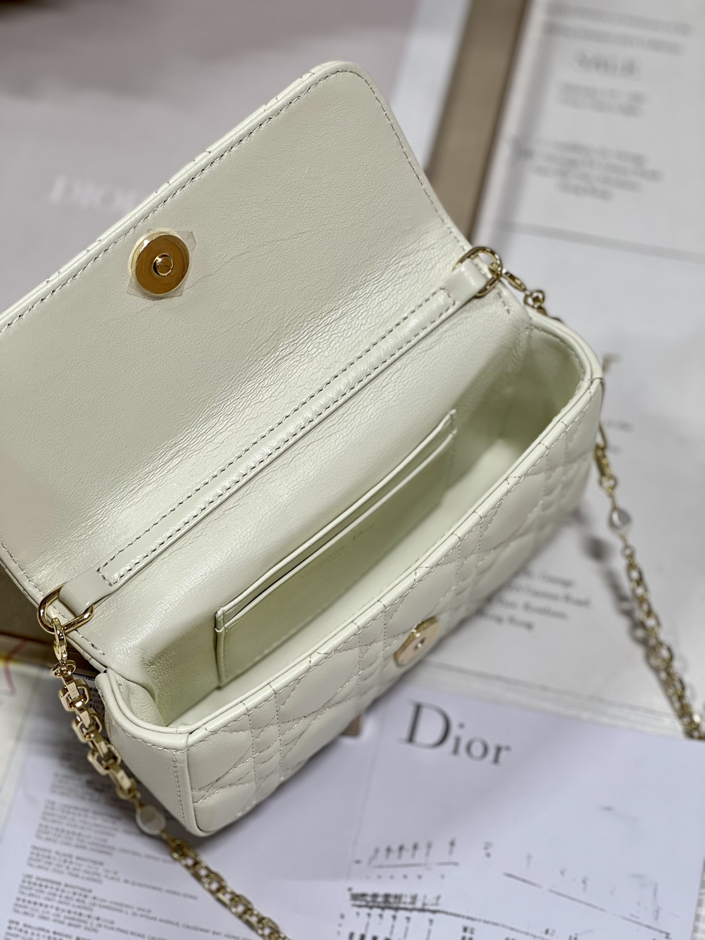 lady D*or phone pouch