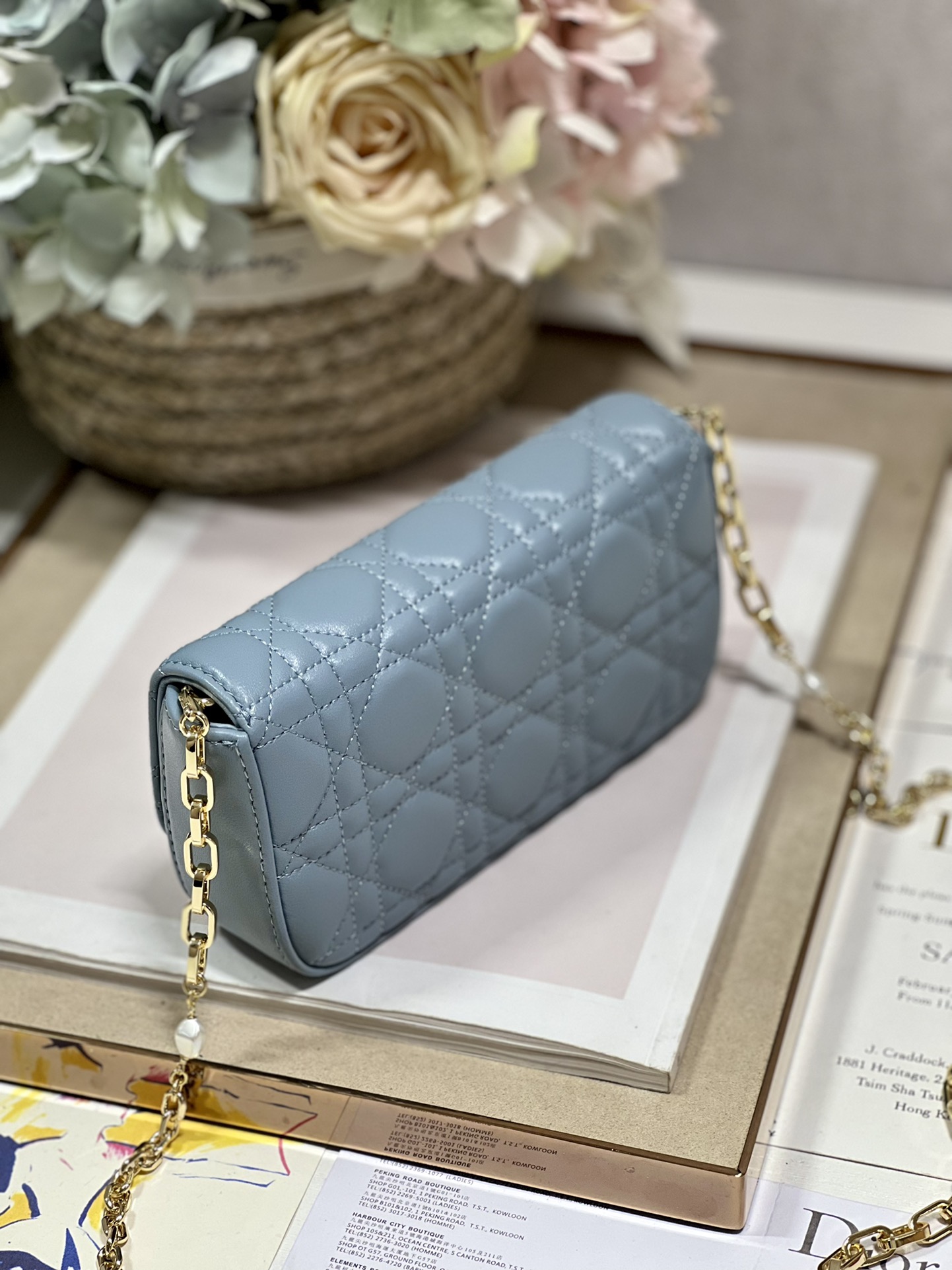 lady D*or phone pouch
