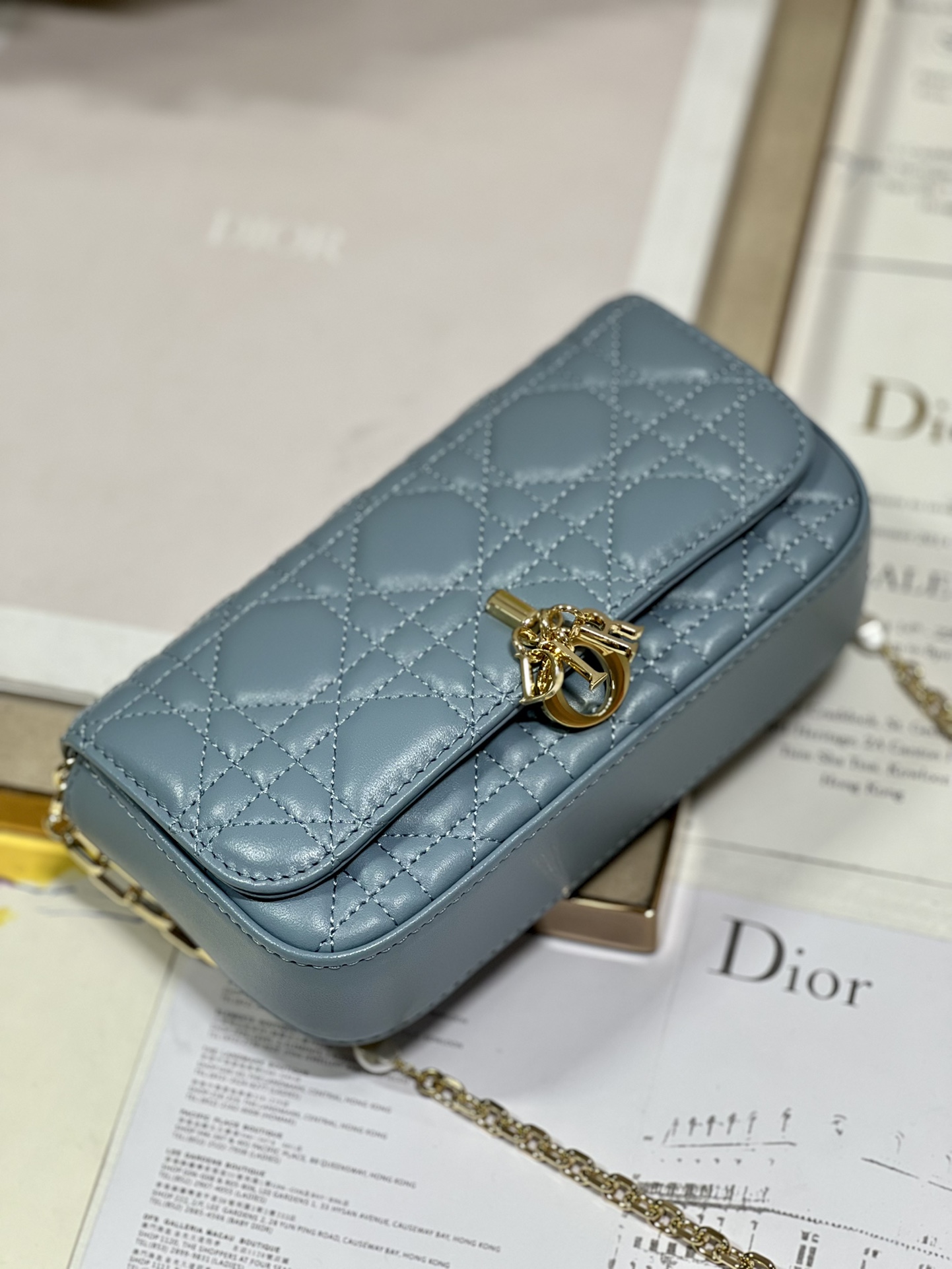 lady D*or phone pouch