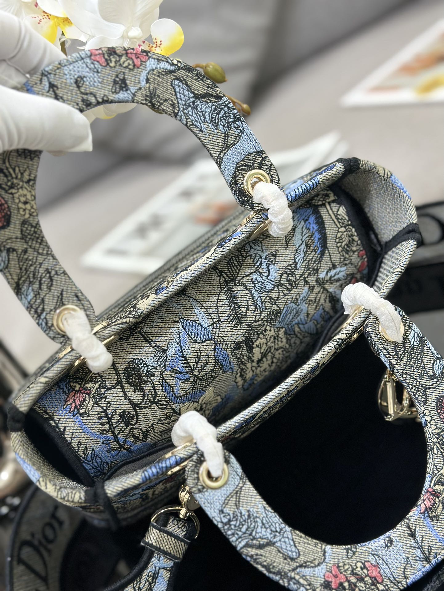 D*or medium lady d-lite bag