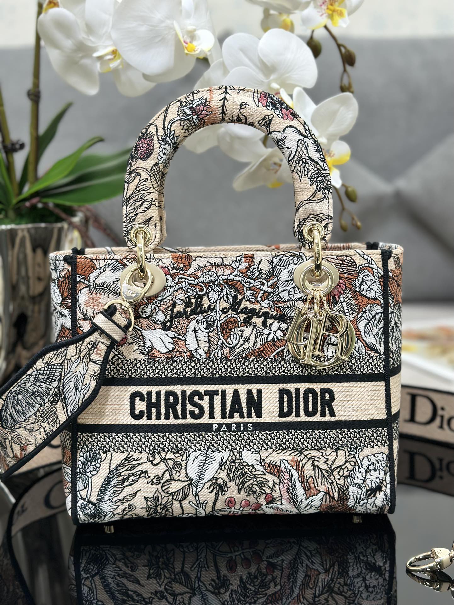 D*or medium lady d-lite bag