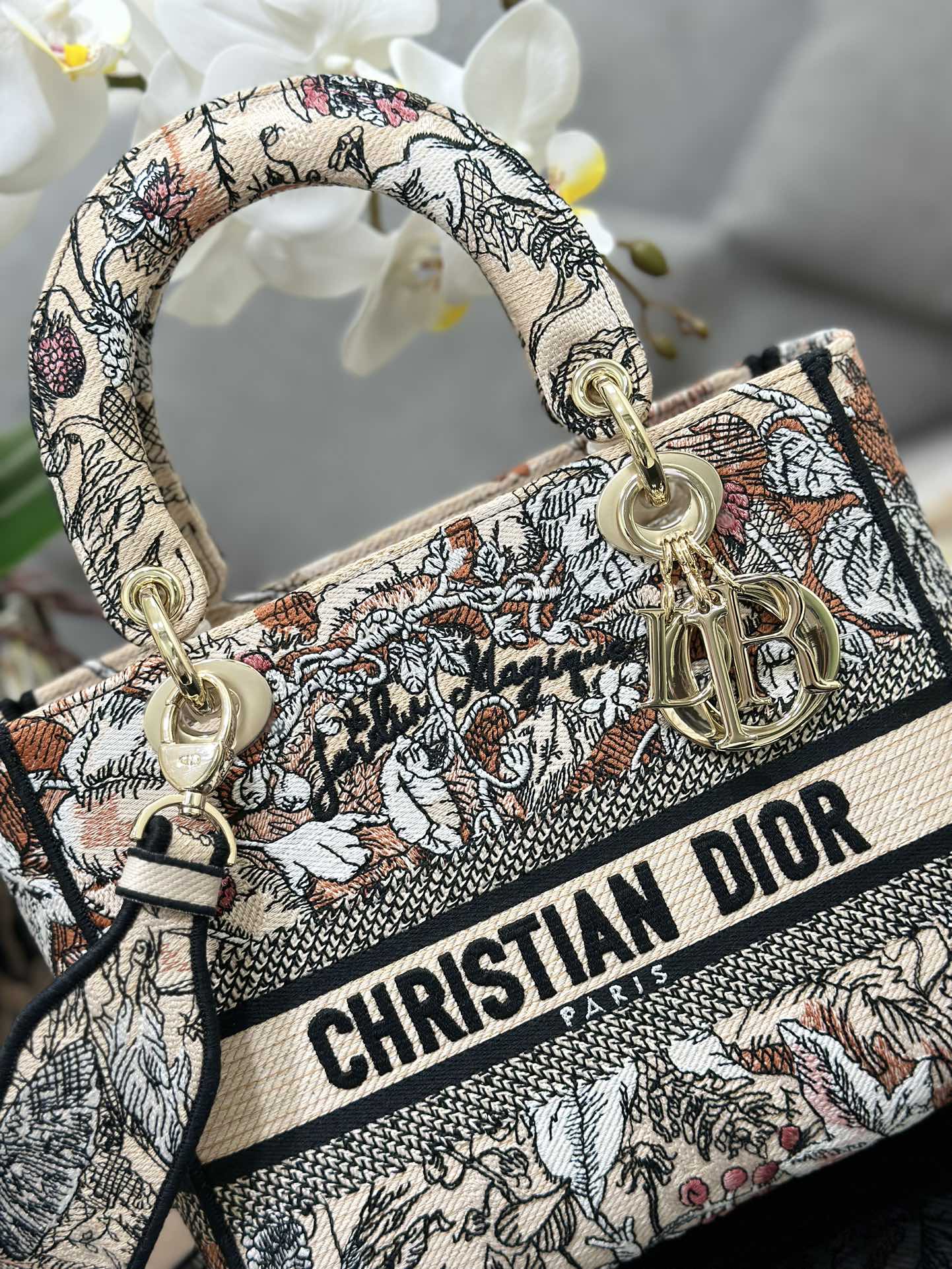 D*or medium lady d-lite bag