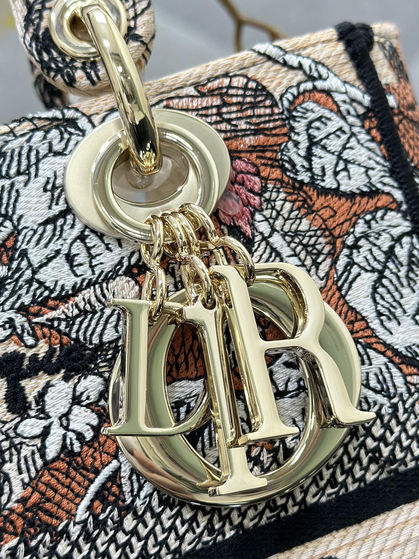 D*or medium lady d-lite bag