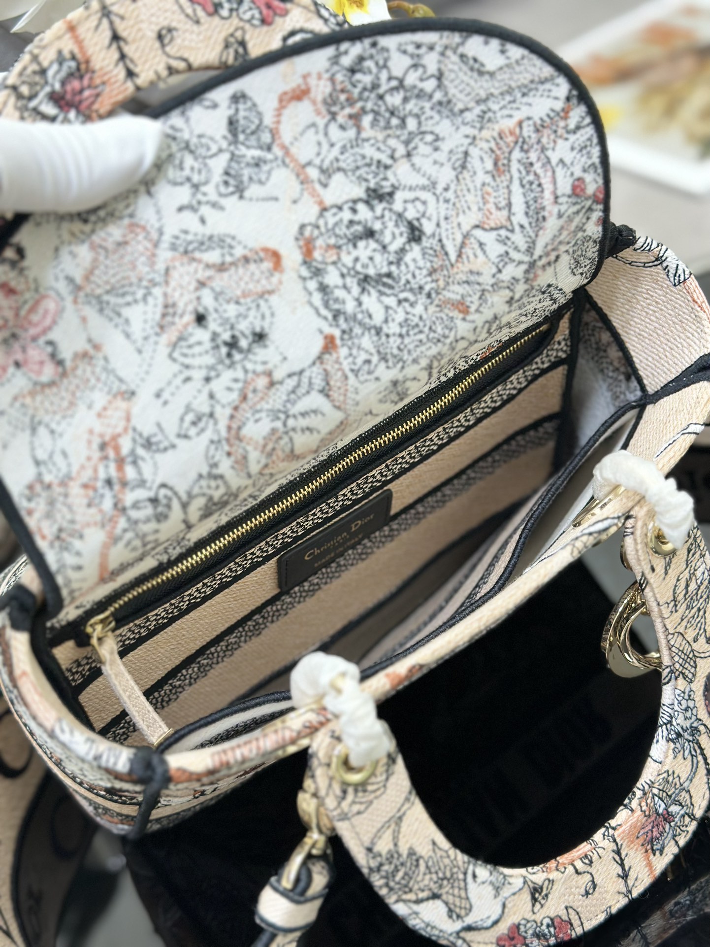 D*or medium lady d-lite bag
