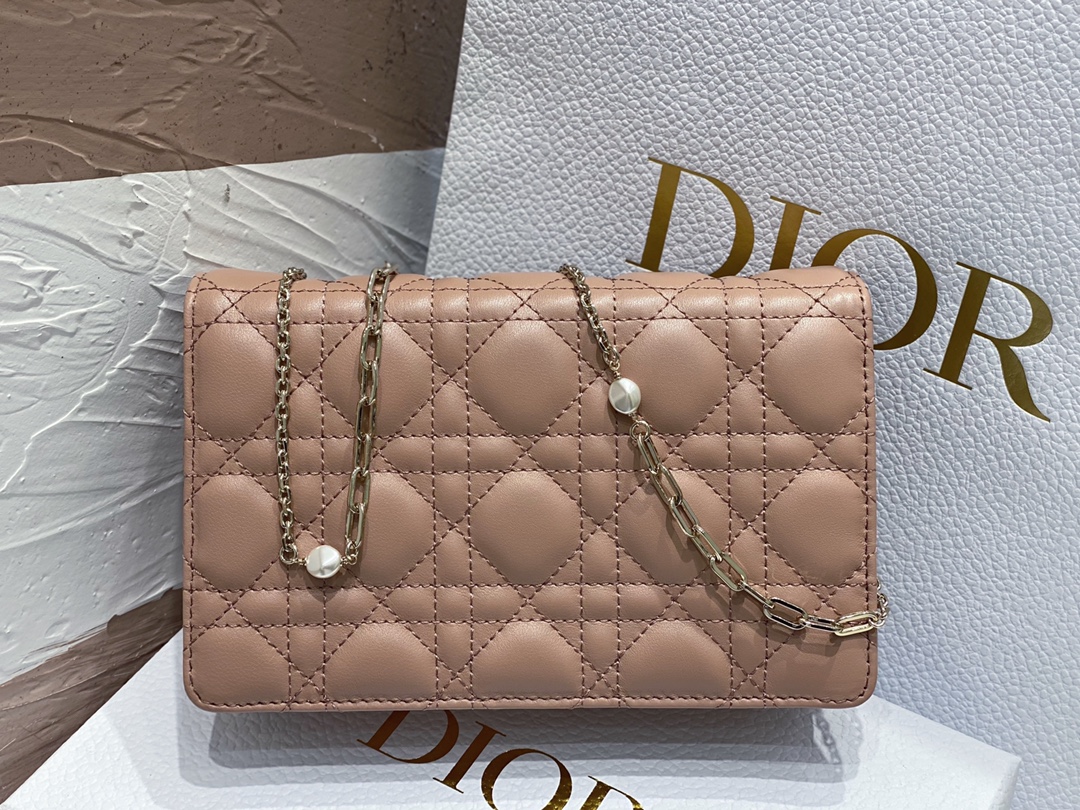 lady D*or chain pouch
