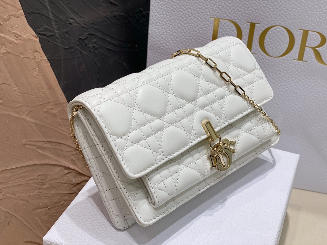 lady D*or chain pouch