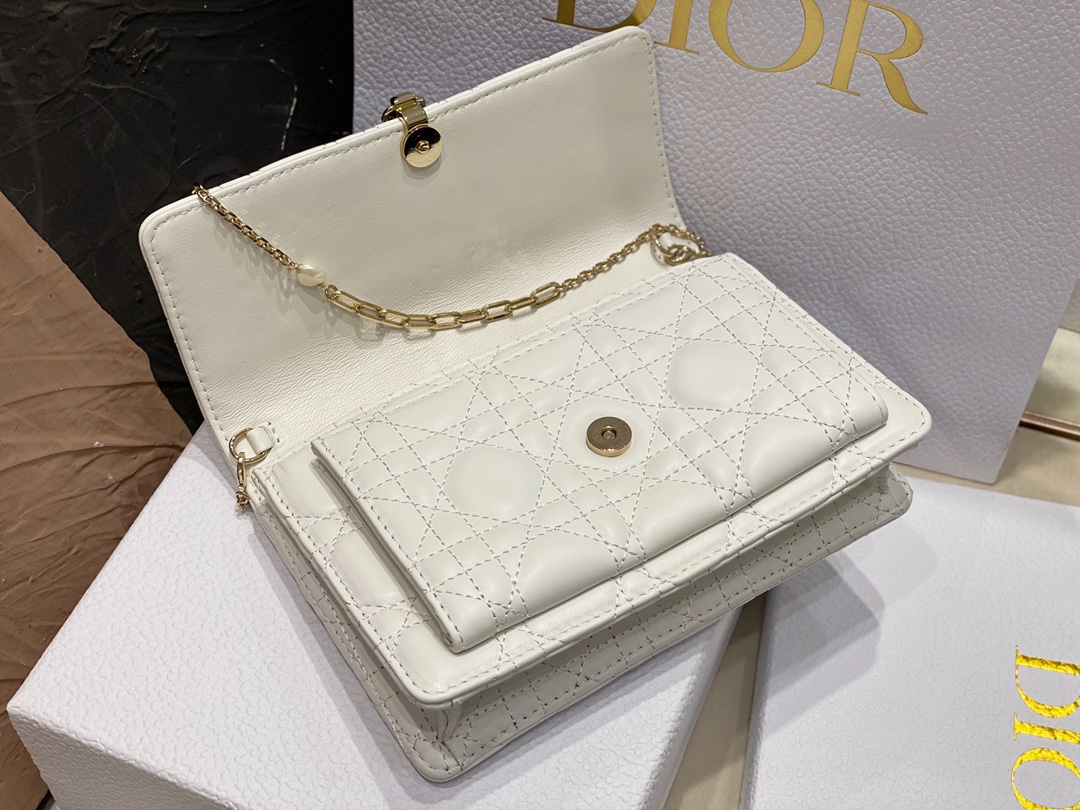 lady D*or chain pouch