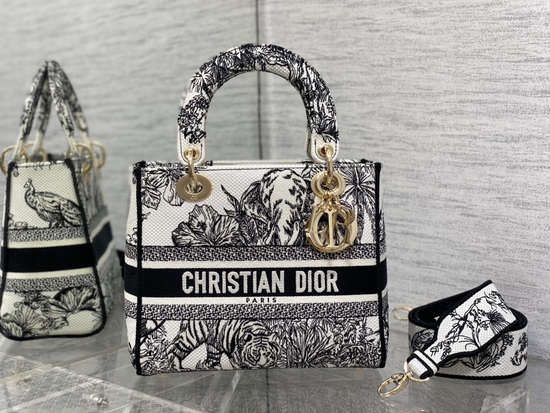 D*or medium lady d-lite bag