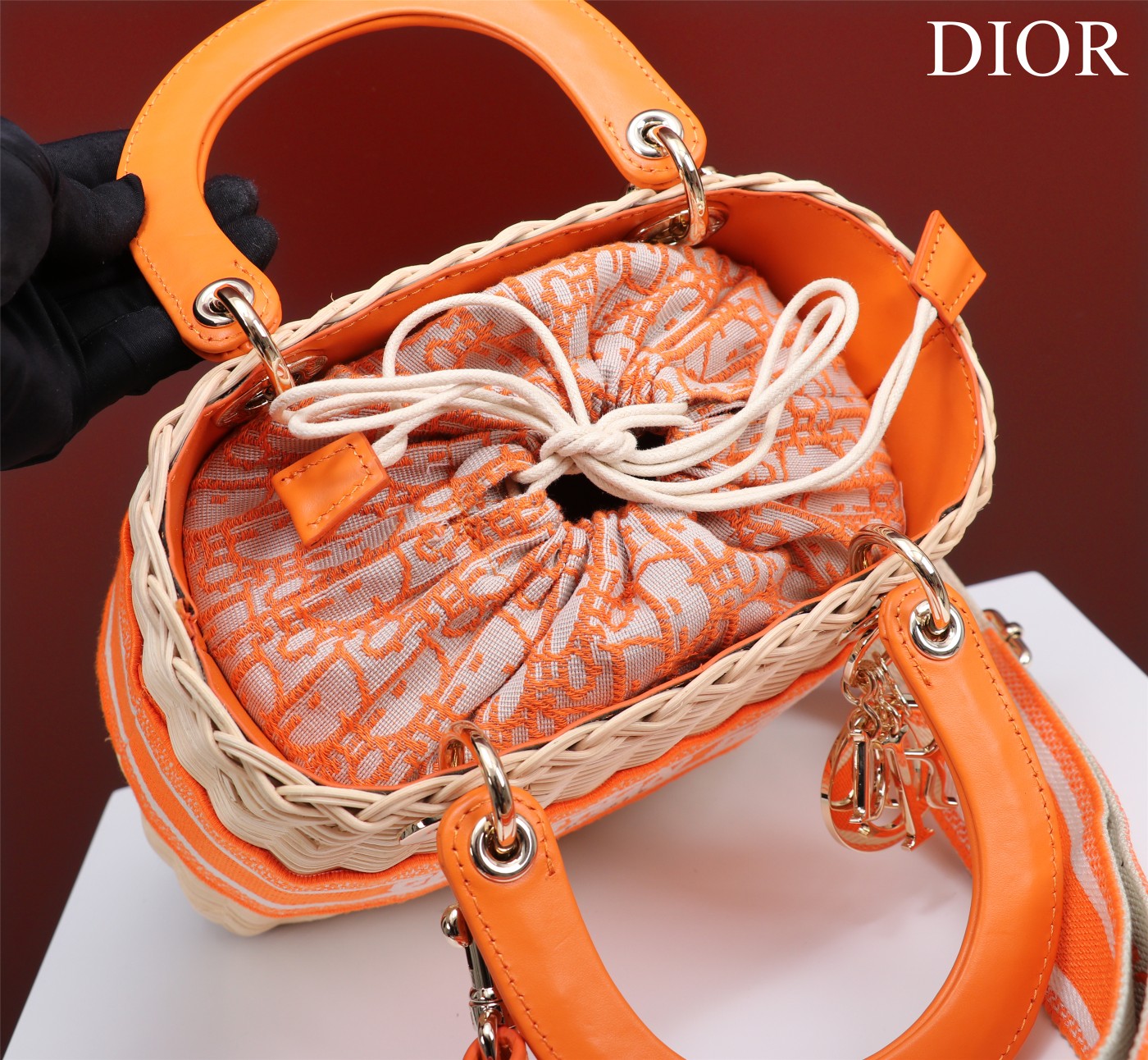 D*or medium lady d-lite bag