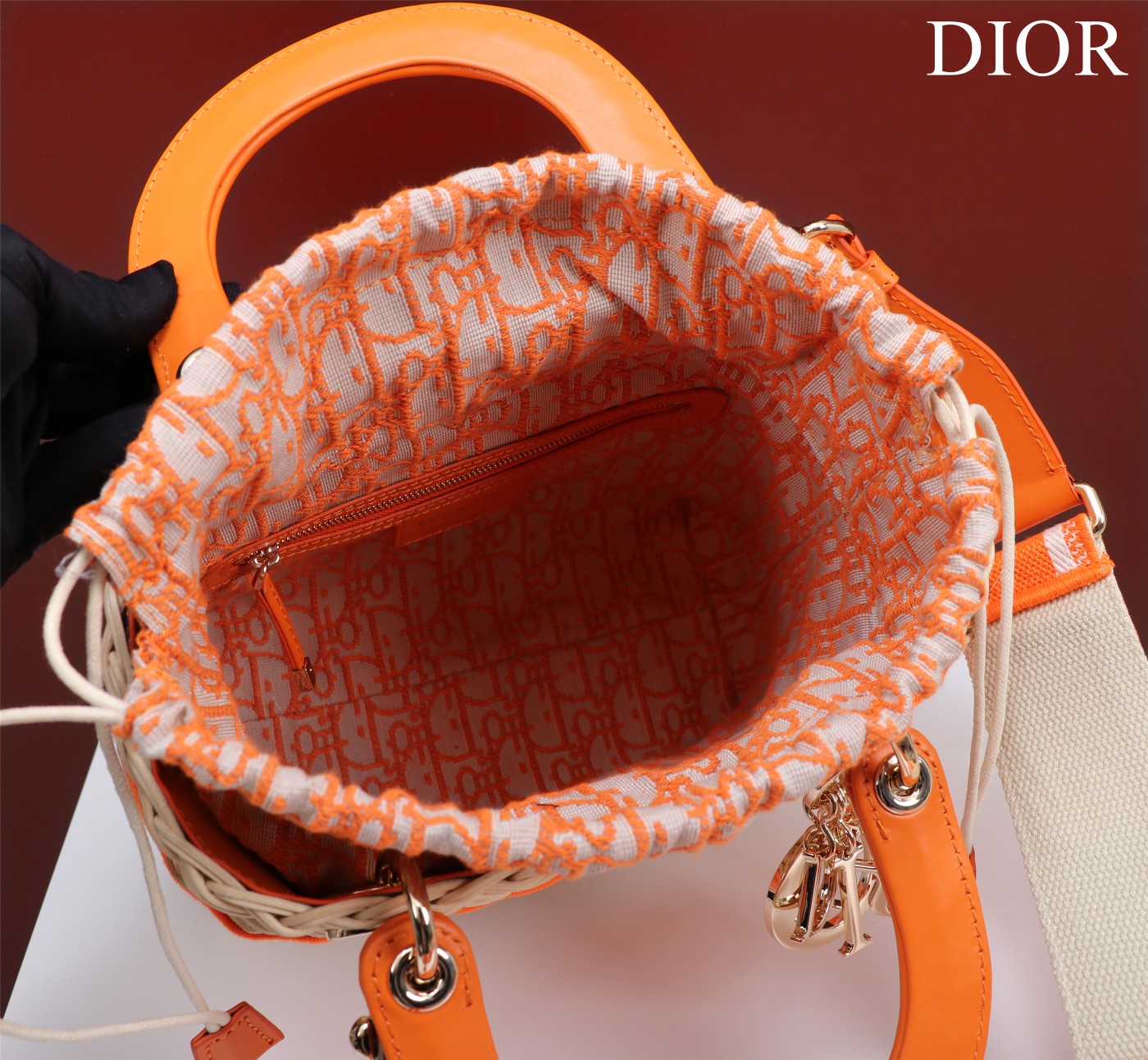 D*or medium lady d-lite bag