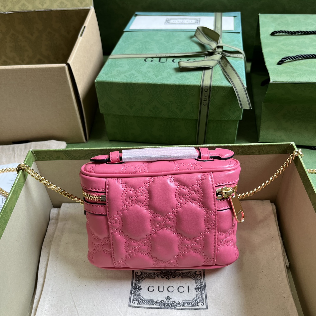 G*u*i gg matelassÉ top handle mini bag