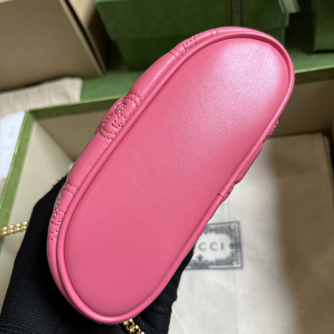 G*u*i gg matelassÉ top handle mini bag