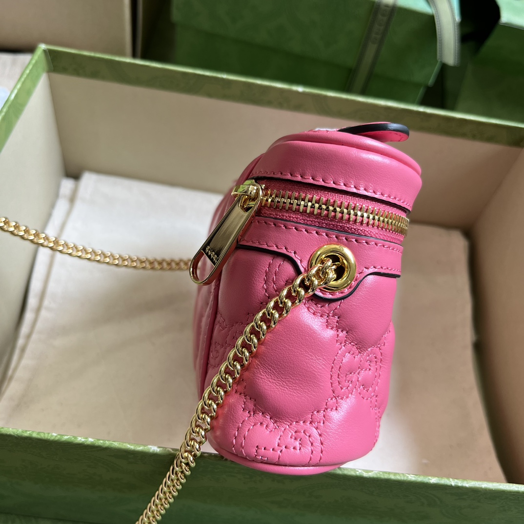 G*u*i gg matelassÉ top handle mini bag