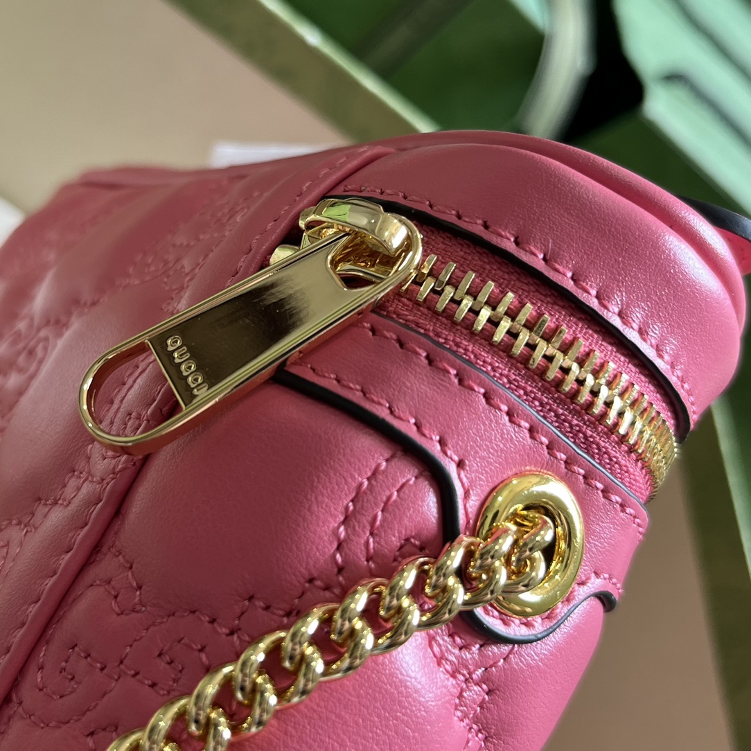 G*u*i gg matelassÉ top handle mini bag