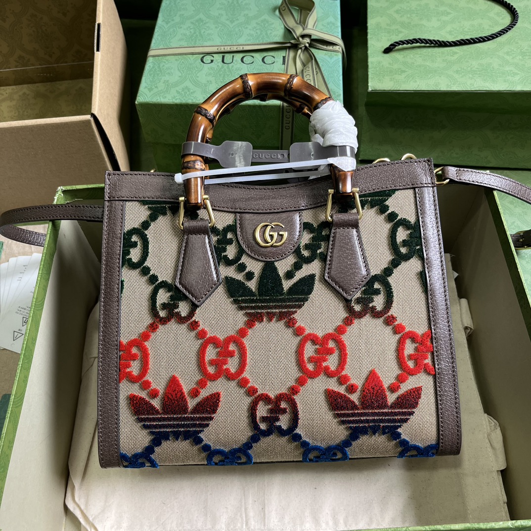G*u*i diana jumbo gg small tote bag