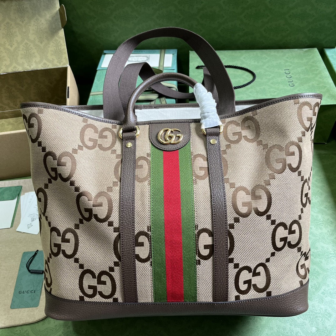 G*u*i jumbo gg medium tote bag