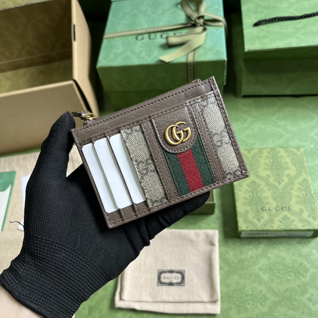 G*u*i gg ophida card case