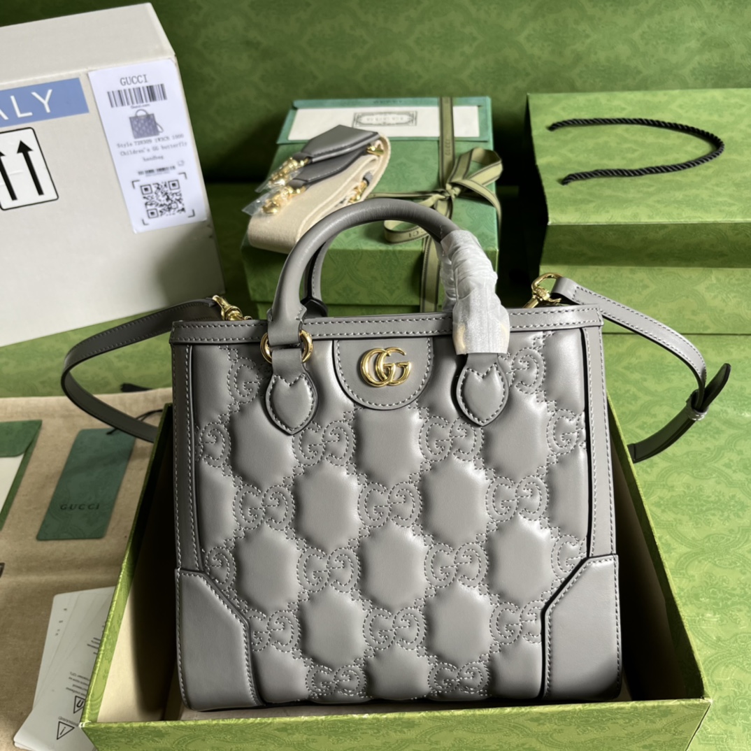 G*u*i gg matelassÉ mini top handle bag