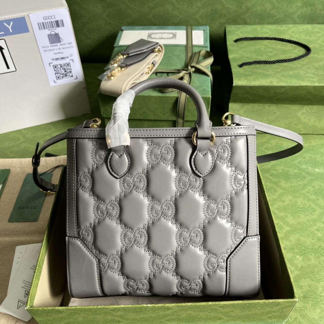 G*u*i gg matelassÉ mini top handle bag