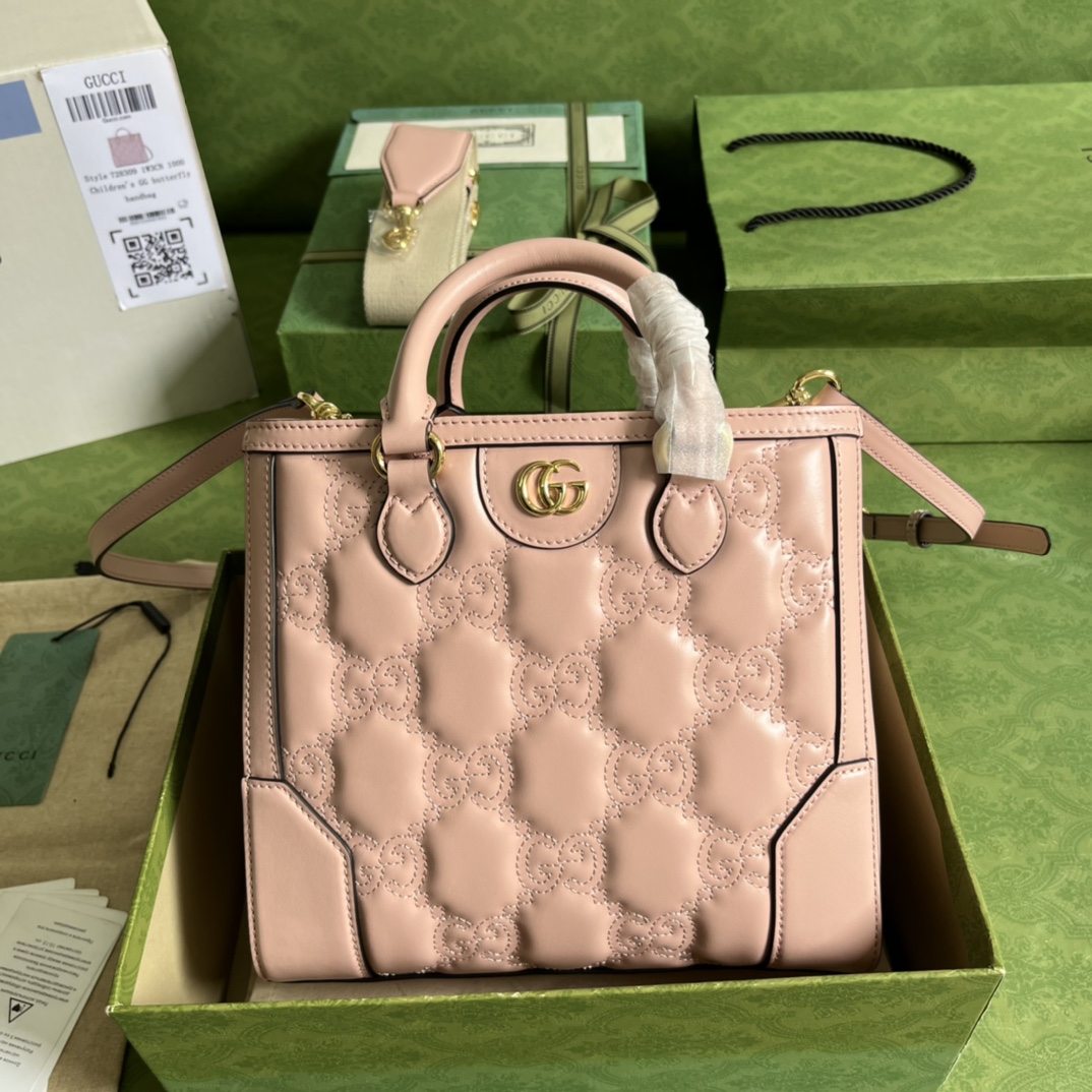 G*u*i gg matelassÉ mini top handle bag