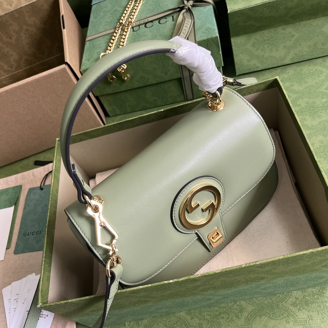 G*u*i blondie top-handle bag