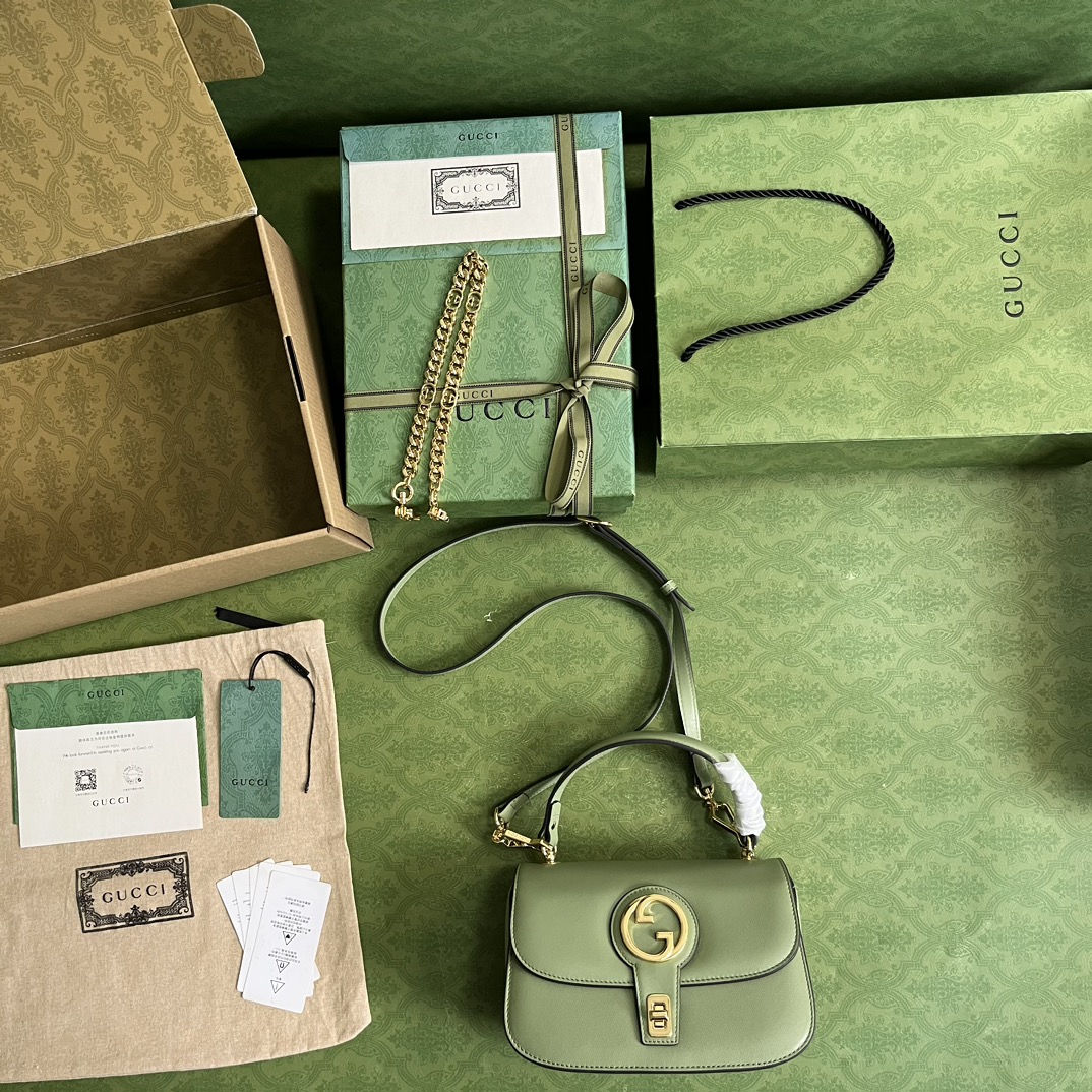 G*u*i blondie top-handle bag