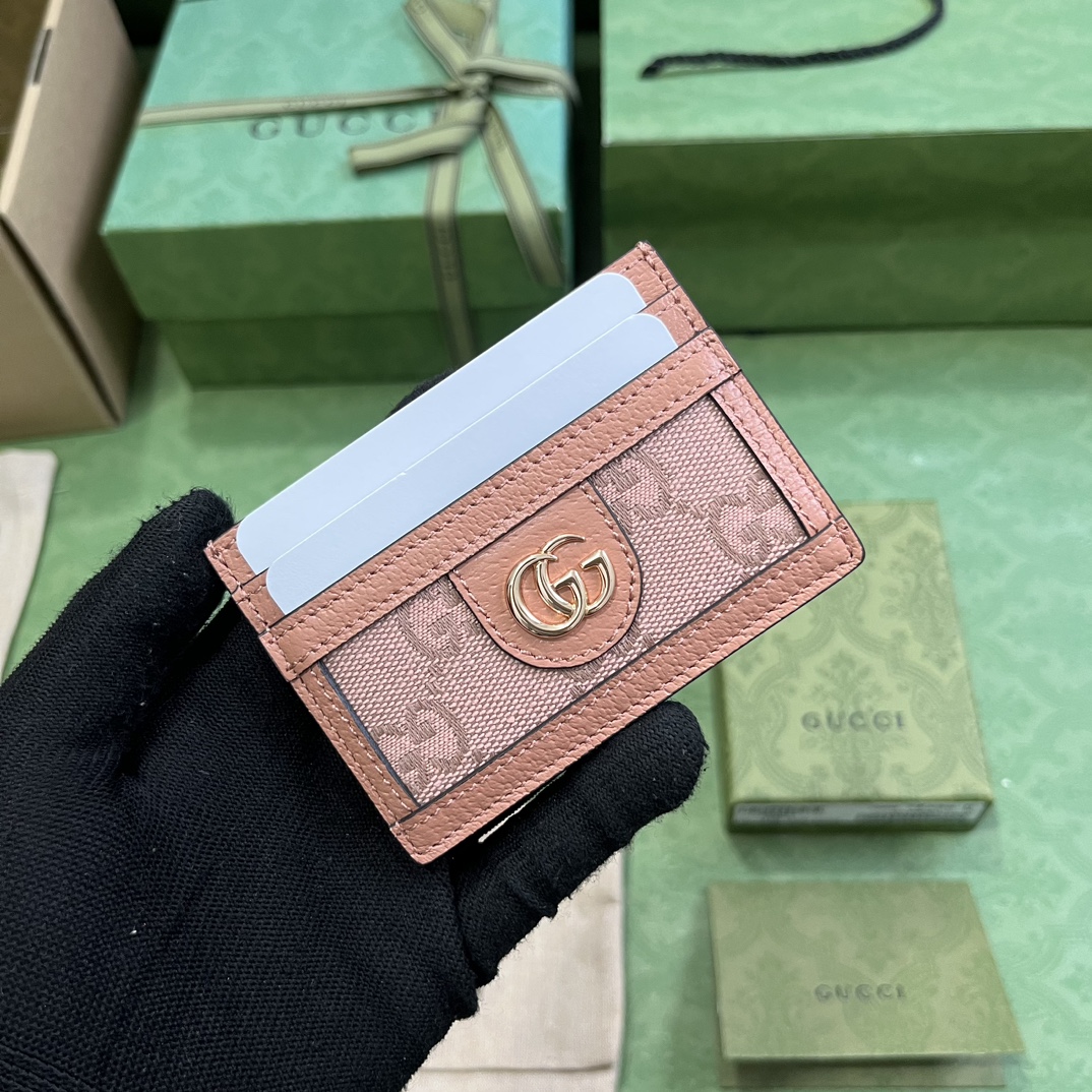 G*u*i ophidia gg card case