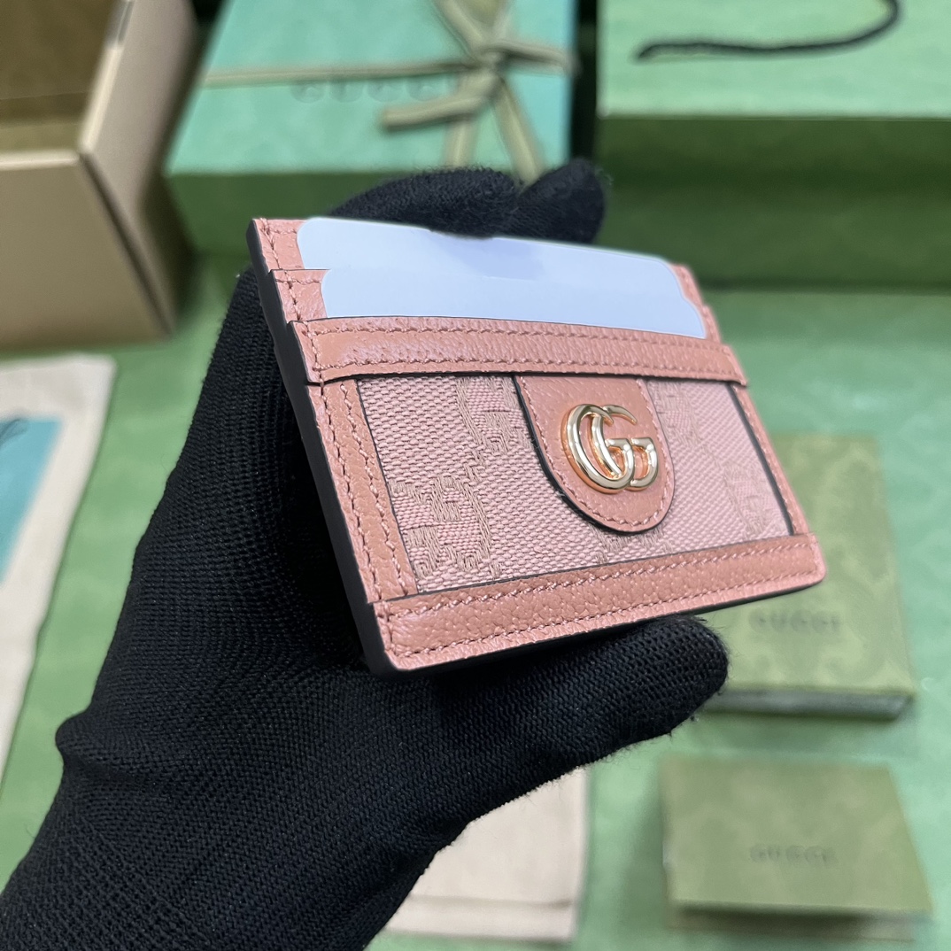 G*u*i ophidia gg card case