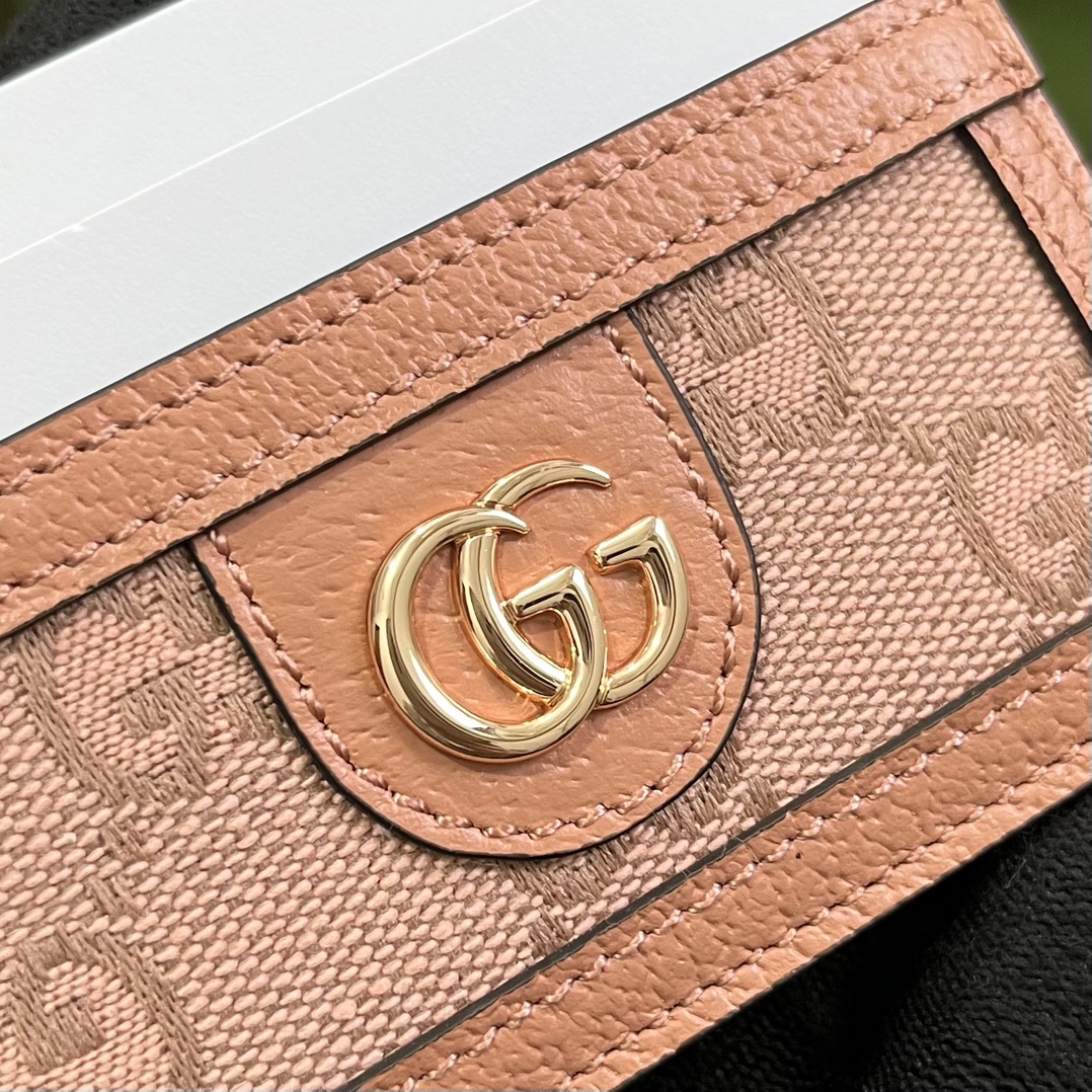 G*u*i ophidia gg card case