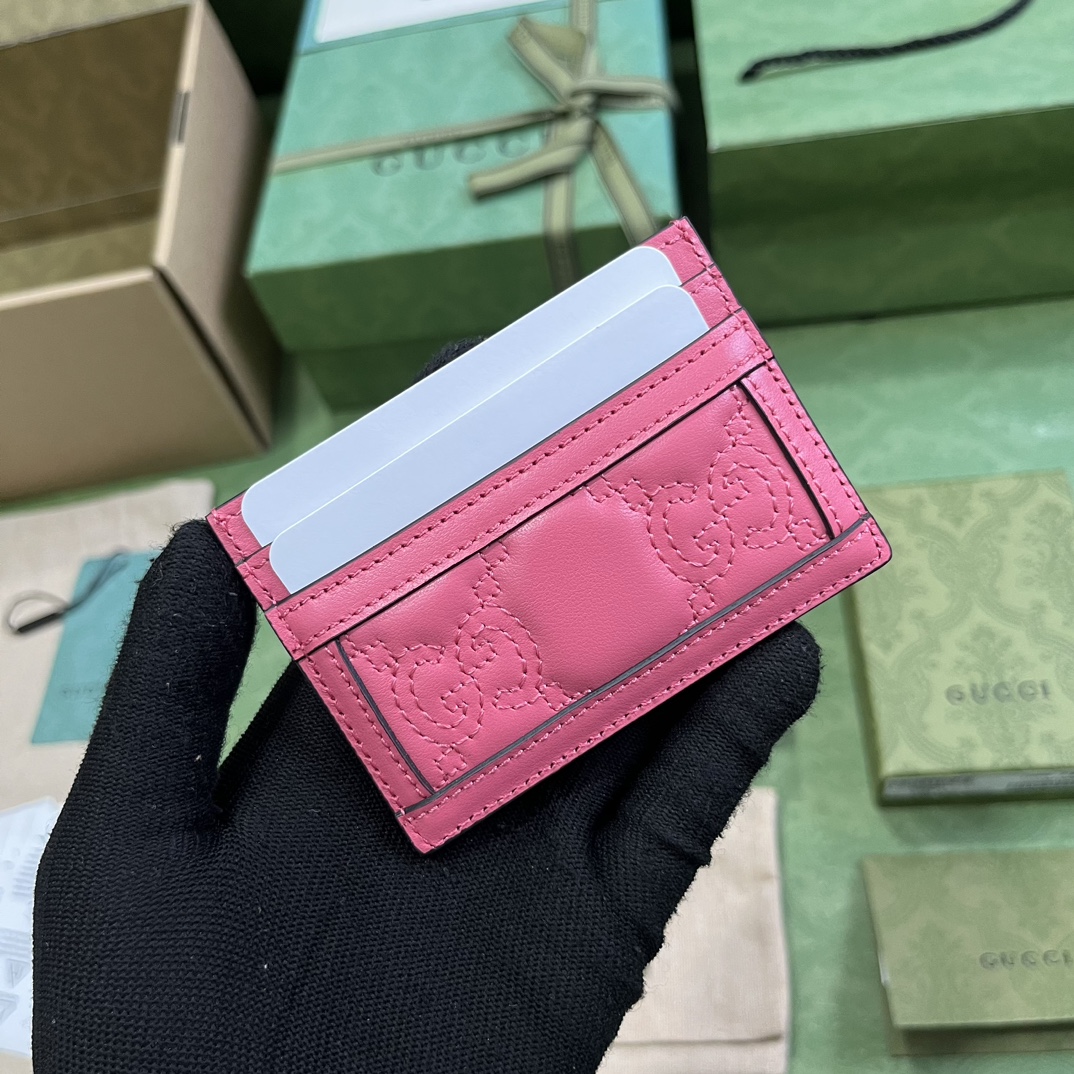 G*u*i gg matelassÉ card case