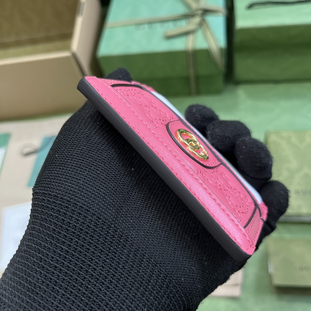 G*u*i gg matelassÉ card case