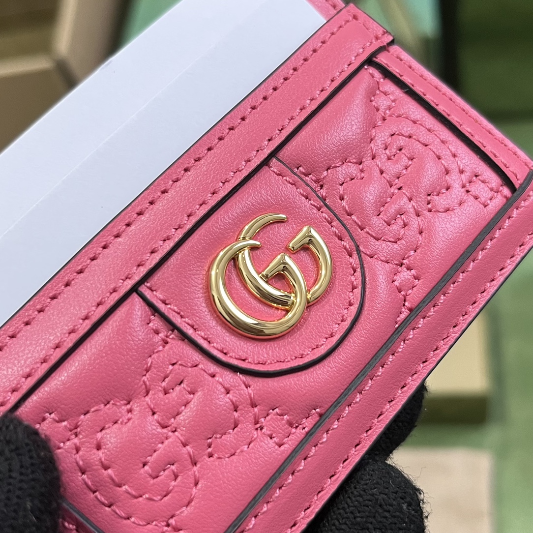 G*u*i gg matelassÉ card case
