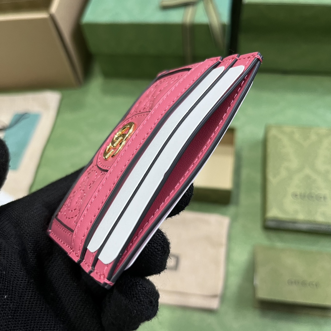 G*u*i gg matelassÉ card case