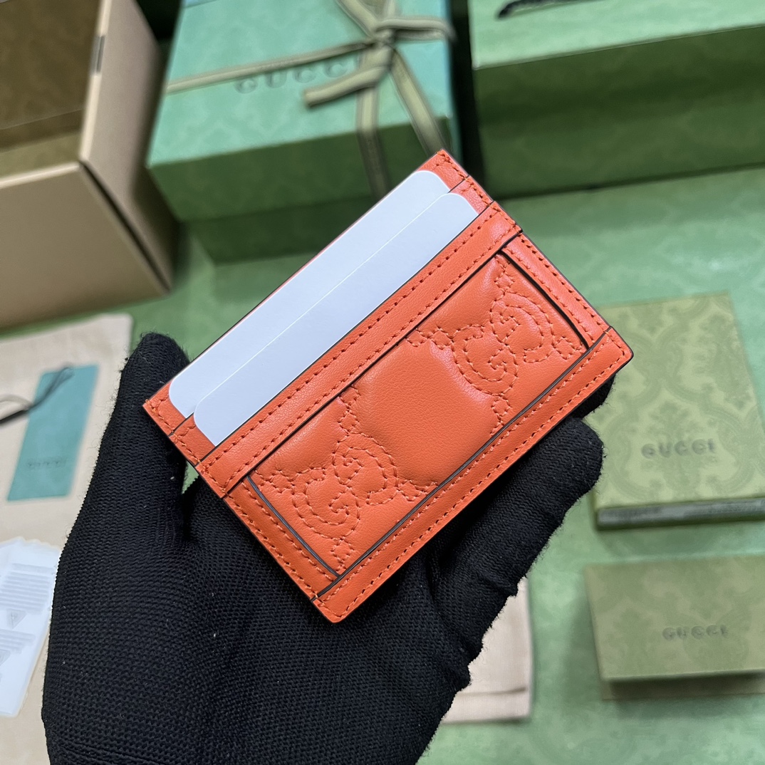 G*u*i gg matelassÉ card case