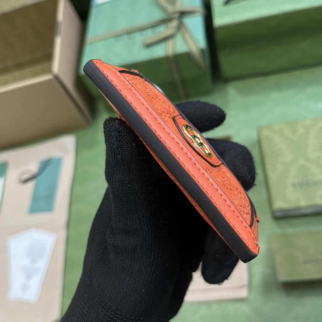 G*u*i gg matelassÉ card case