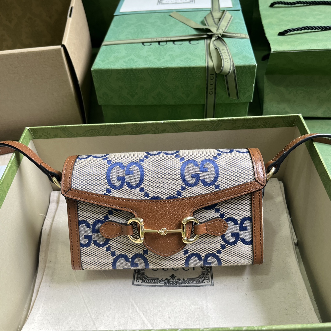 G*u*i horsebit 1955 mini bag