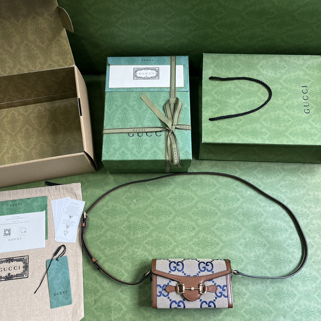 G*u*i horsebit 1955 mini bag