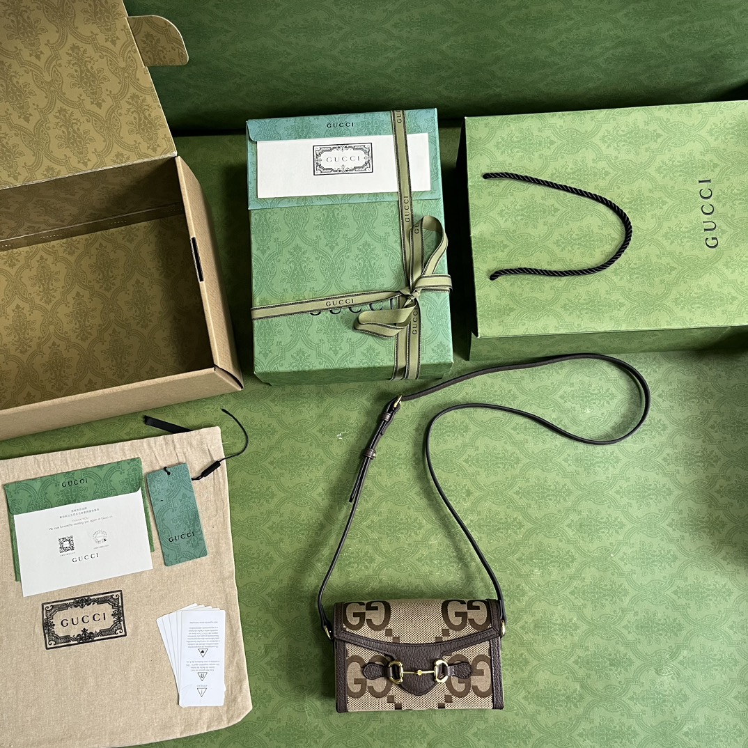 G*u*i horsebit 1955 mini bag