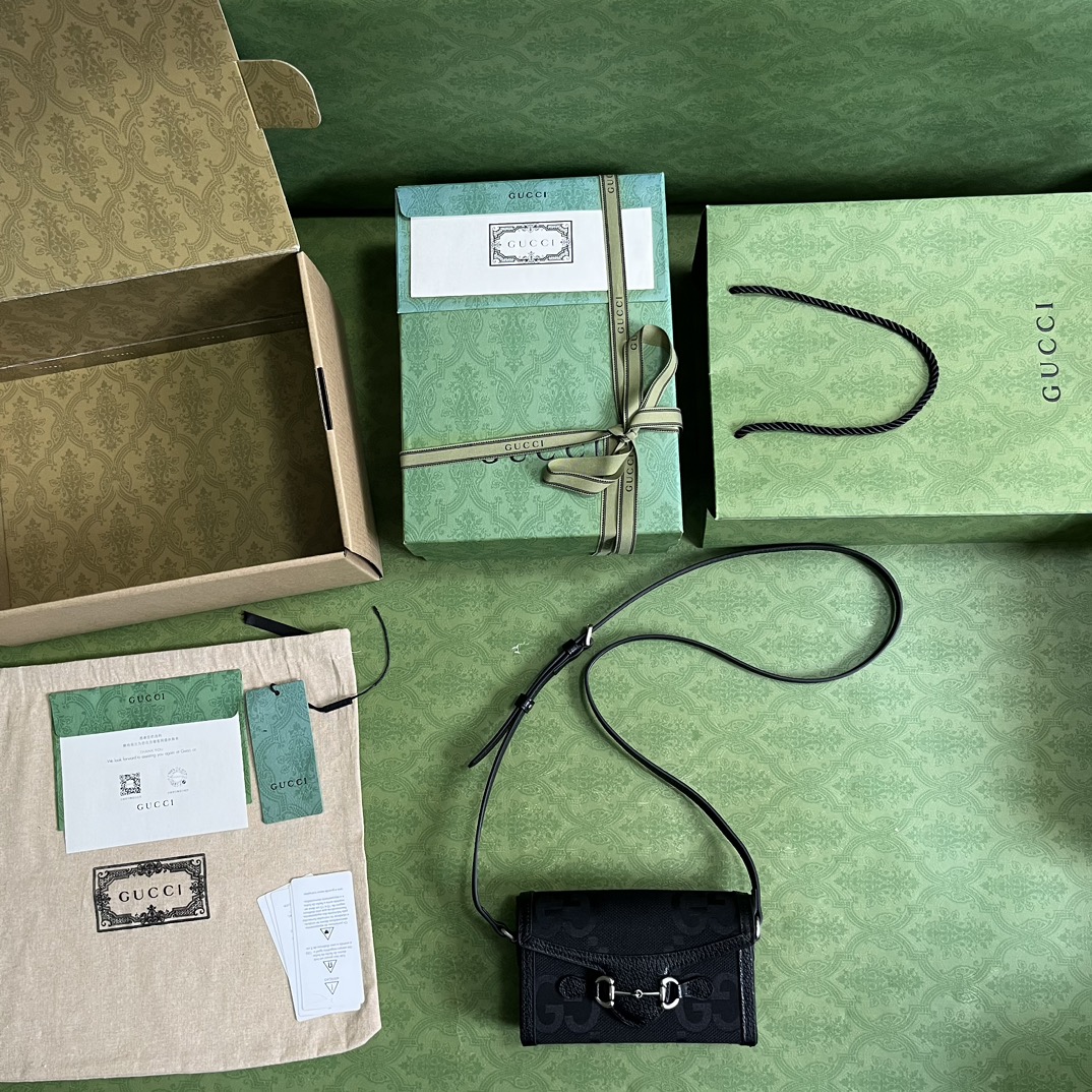 G*u*i horsebit 1955 mini bag