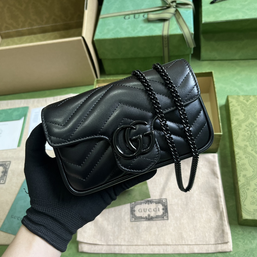g*u*i gg marmont S*per mini bag