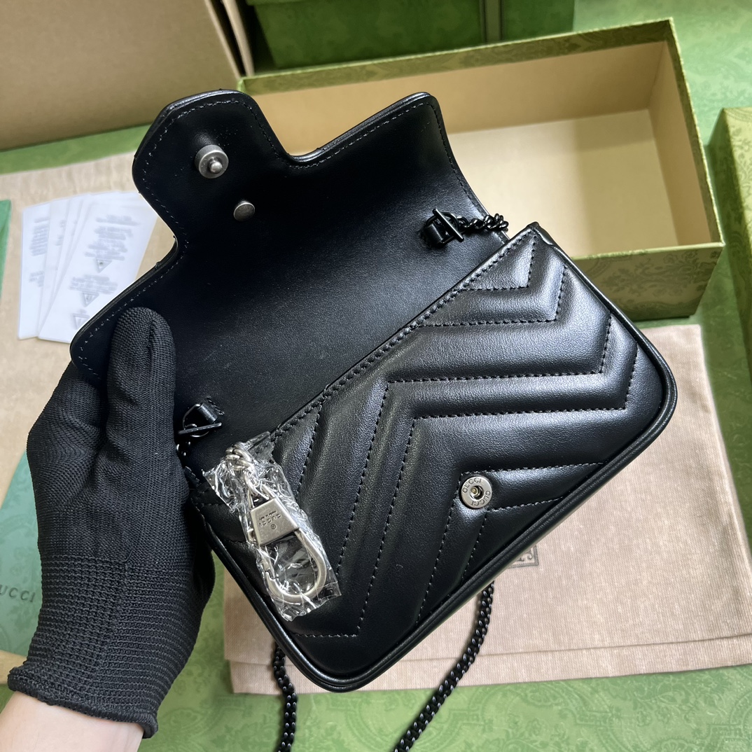 g*u*i gg marmont S*per mini bag