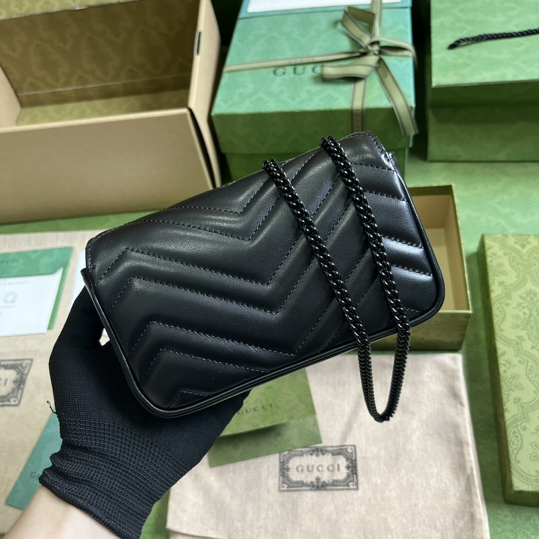 g*u*i gg marmont S*per mini bag