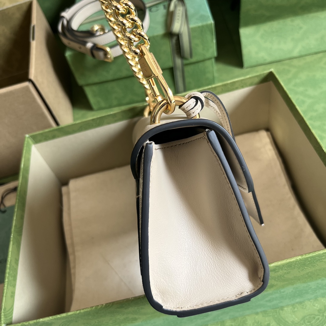 G*u*i padlock mini shoulder bag