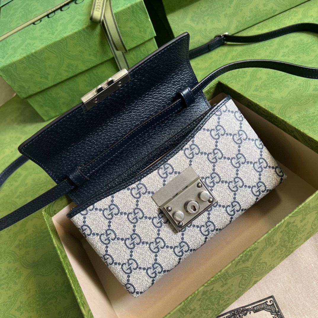 G*u*i padlock mini bag